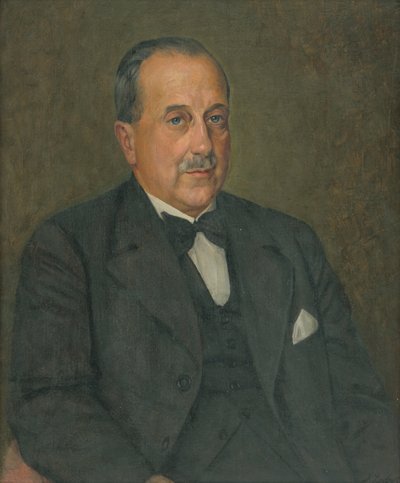 Portrait of Dr. L. Medveckeho by Ivan Zabota